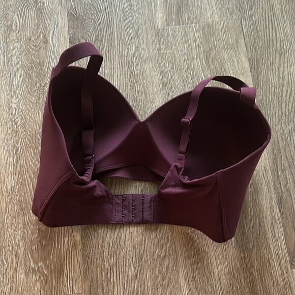 Soma Enbliss Wireless Bra Maroon Size 36DD - Picture 2 of 3